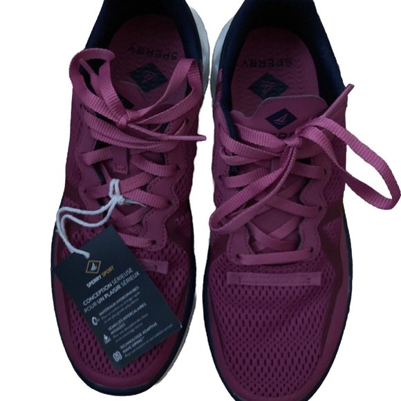 Sperry Women's Headsail Sneaker - Sz 9 New With Tags And Box - Picture 3 of 8